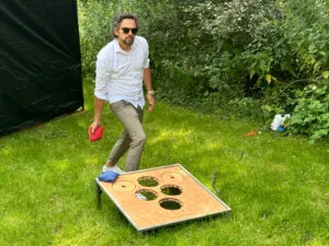 Sackwerfen "Beerpong"